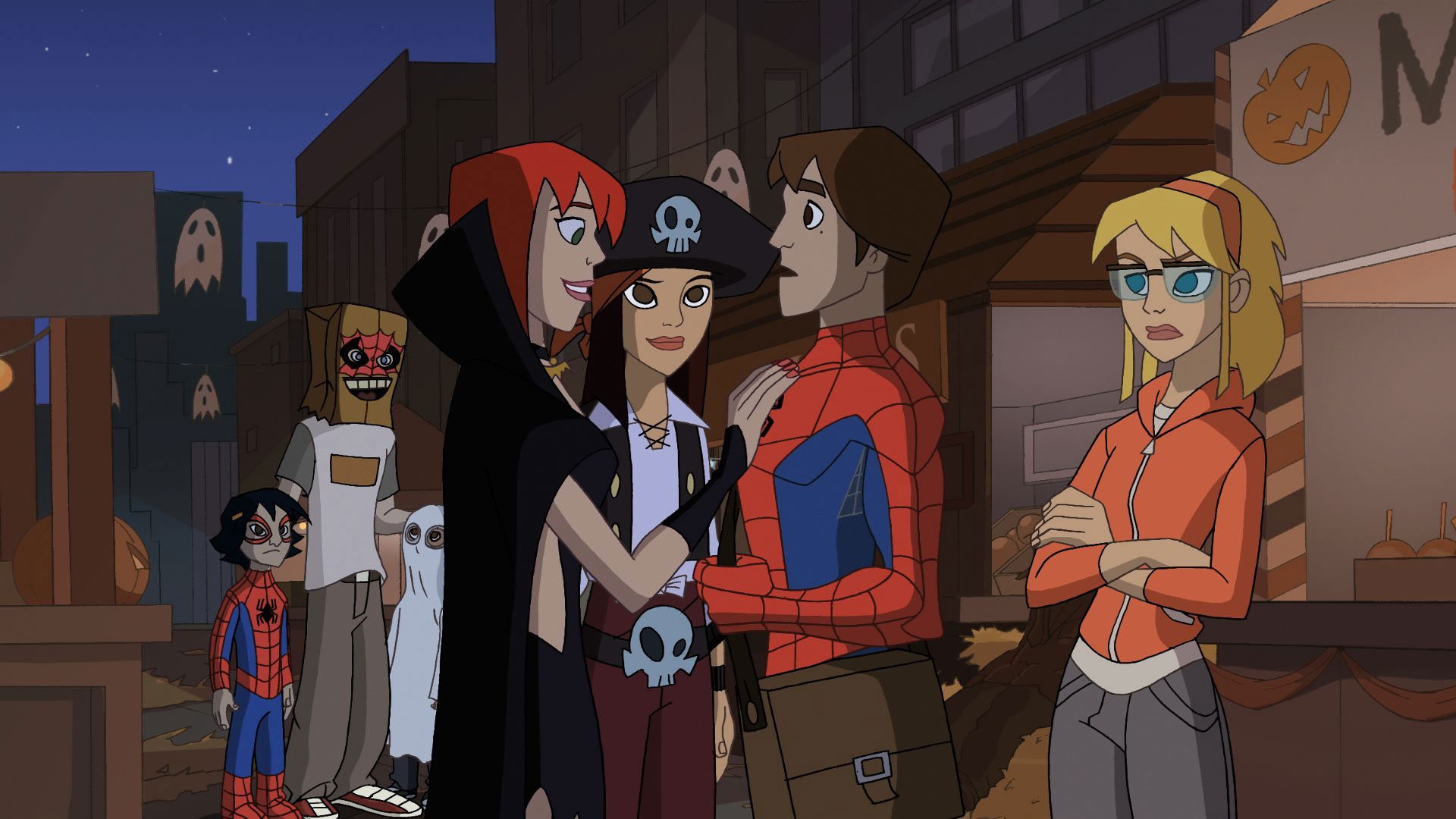 La fête des citrouilles dans Spectacular Spider-Man