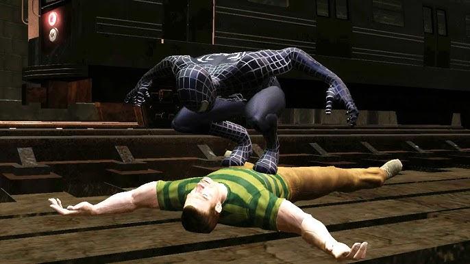 Affrontement Spider-Man et l'Homme Sable