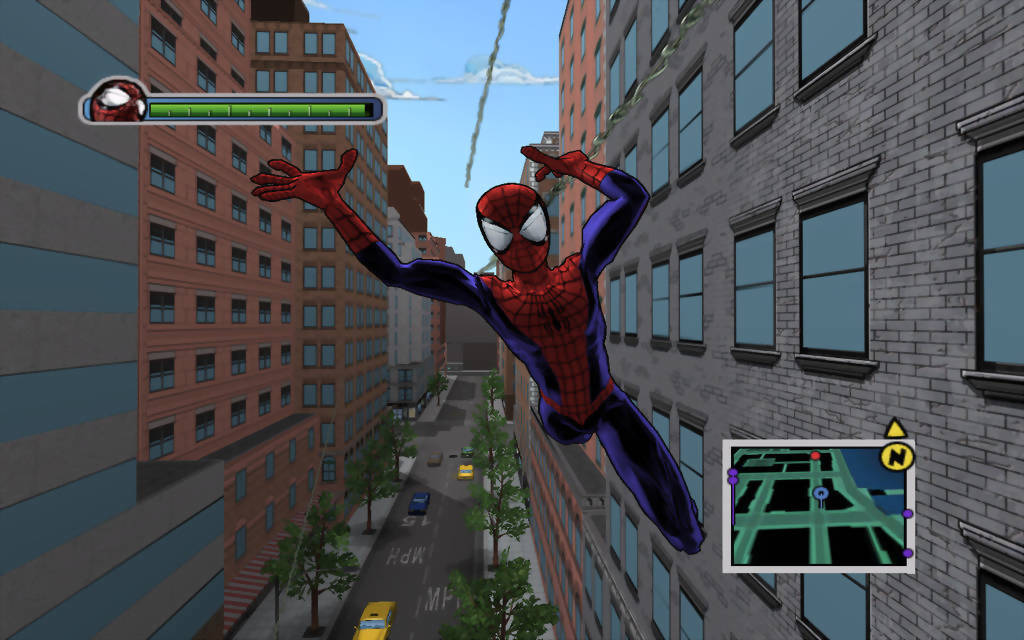 Ultimate Spider-Man jeu en Cell-Shading