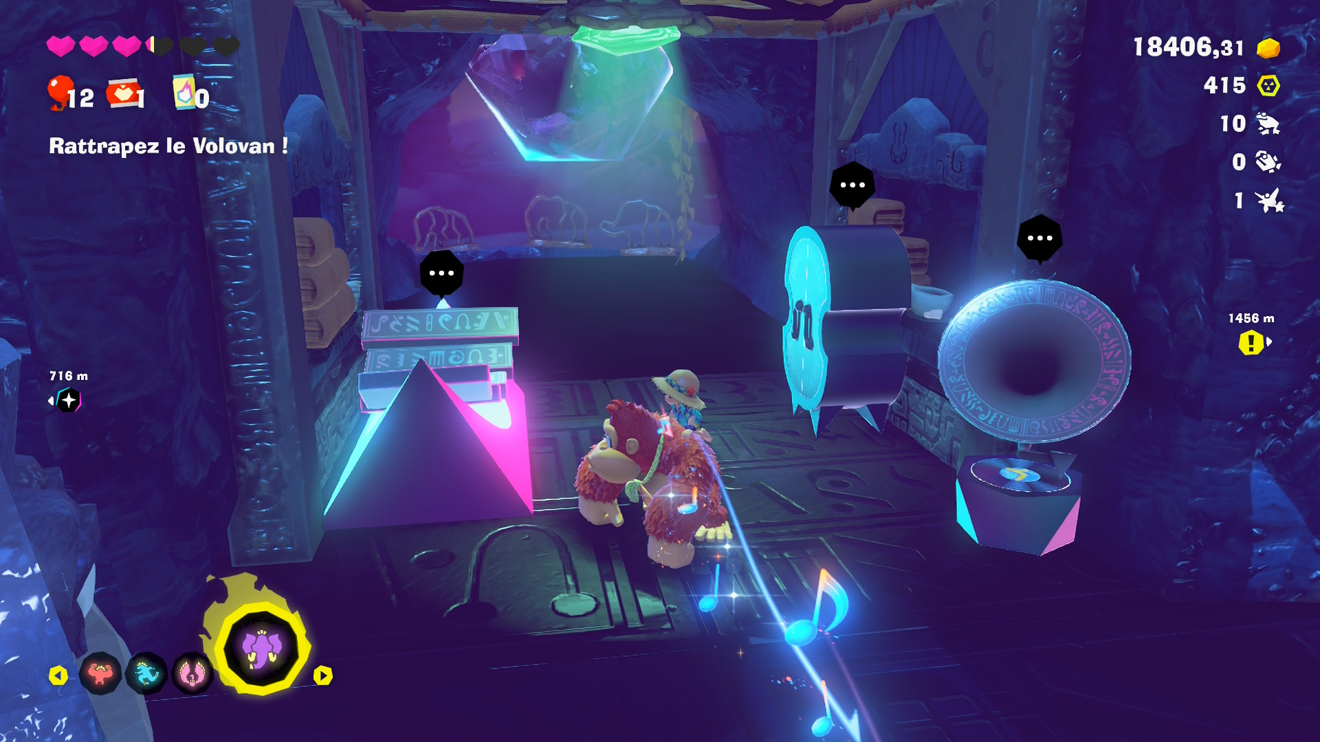 Abri de repos Donkey Kong Bananza