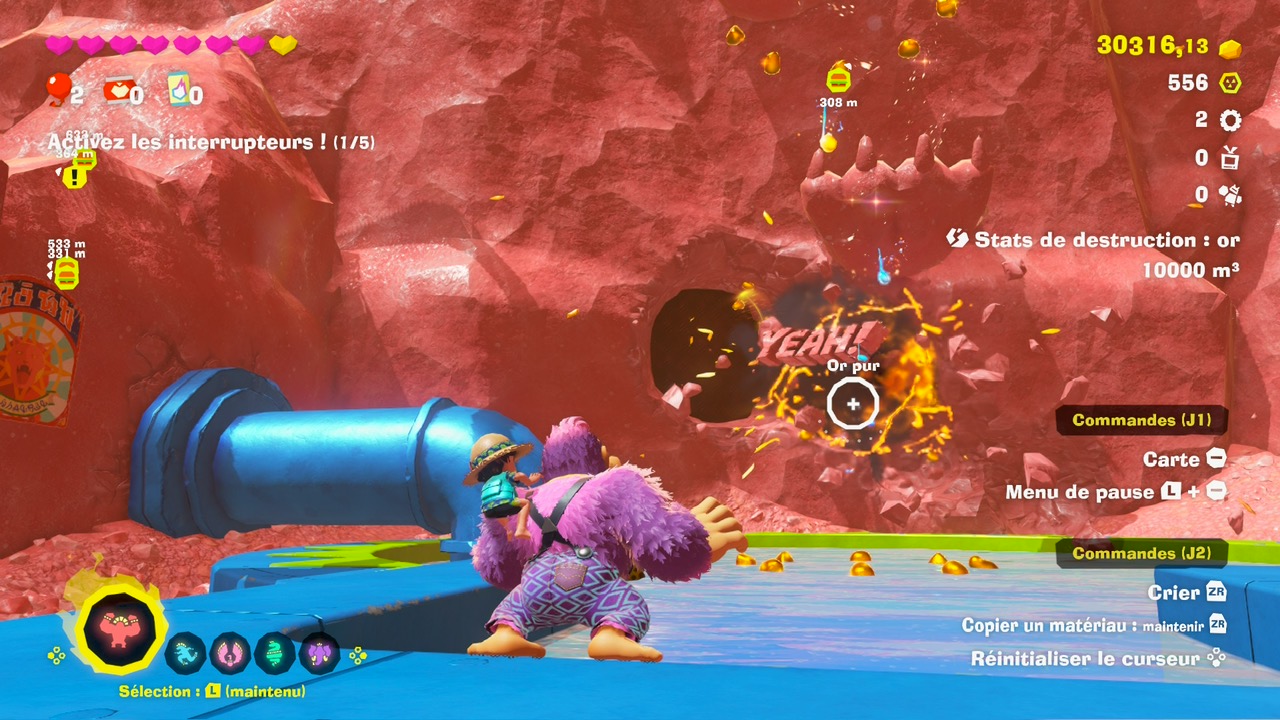 Coopération Donkey Kong Bananza