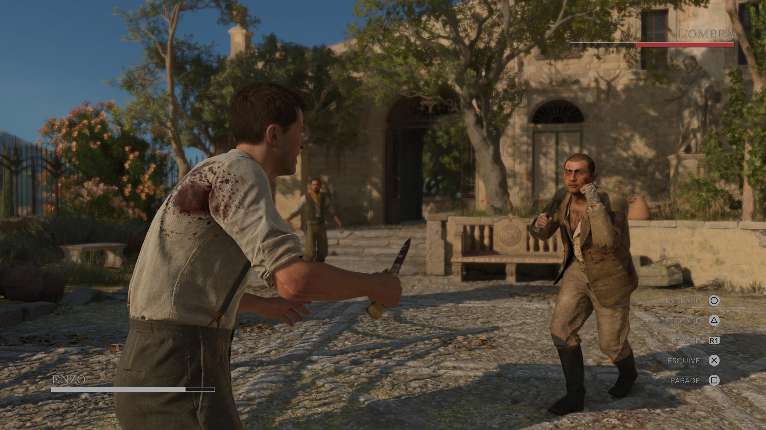 combat au couteau Mafia : The Old Country