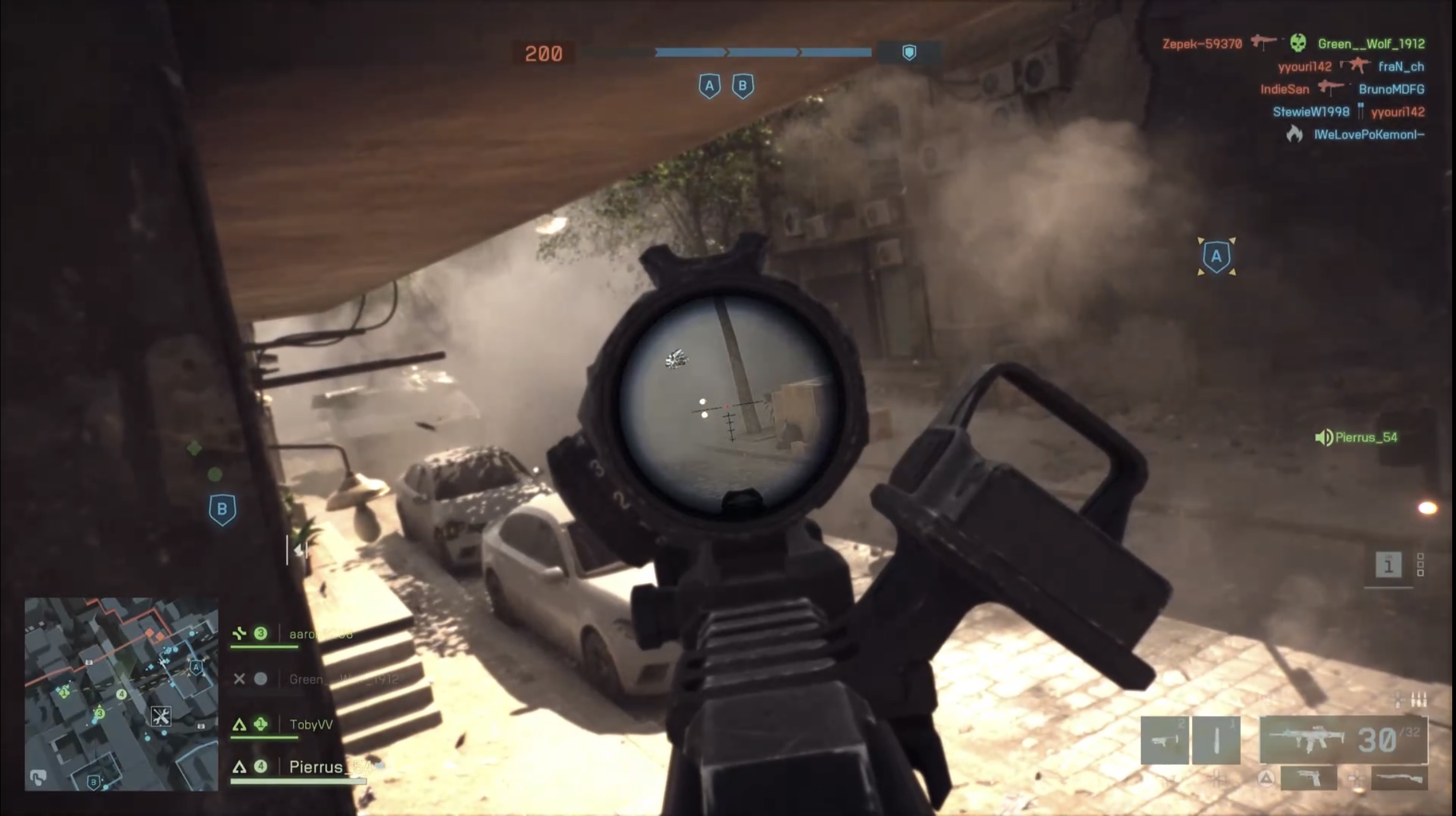 Tir à couvert Battlefield 6