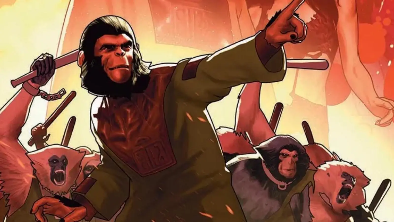 La Menace de la planète des singes cover