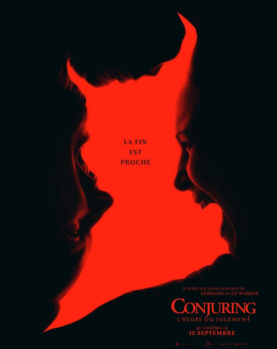 Affiche française du film Conjuring : The Last Rites.